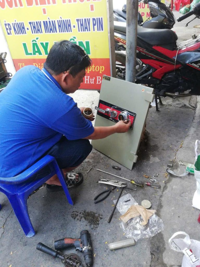 Sửa khóa két sắt quận 11