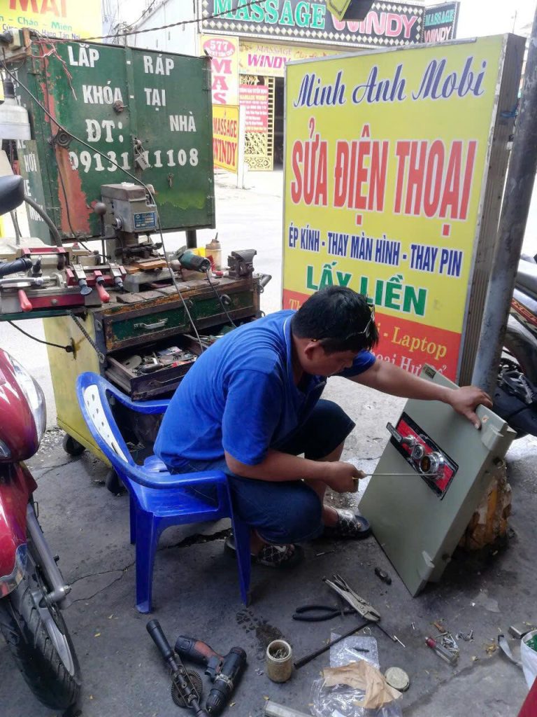 Sửa khóa két sắt quận 12